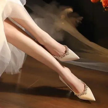 WOXXXN High Heels Women's Champagne Gold [ Gift Box Set ]