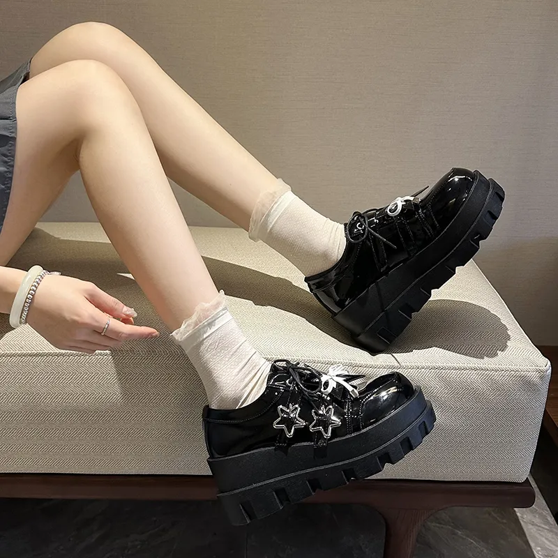 WOXXXN Mary Jane 6CM Women's Black-4