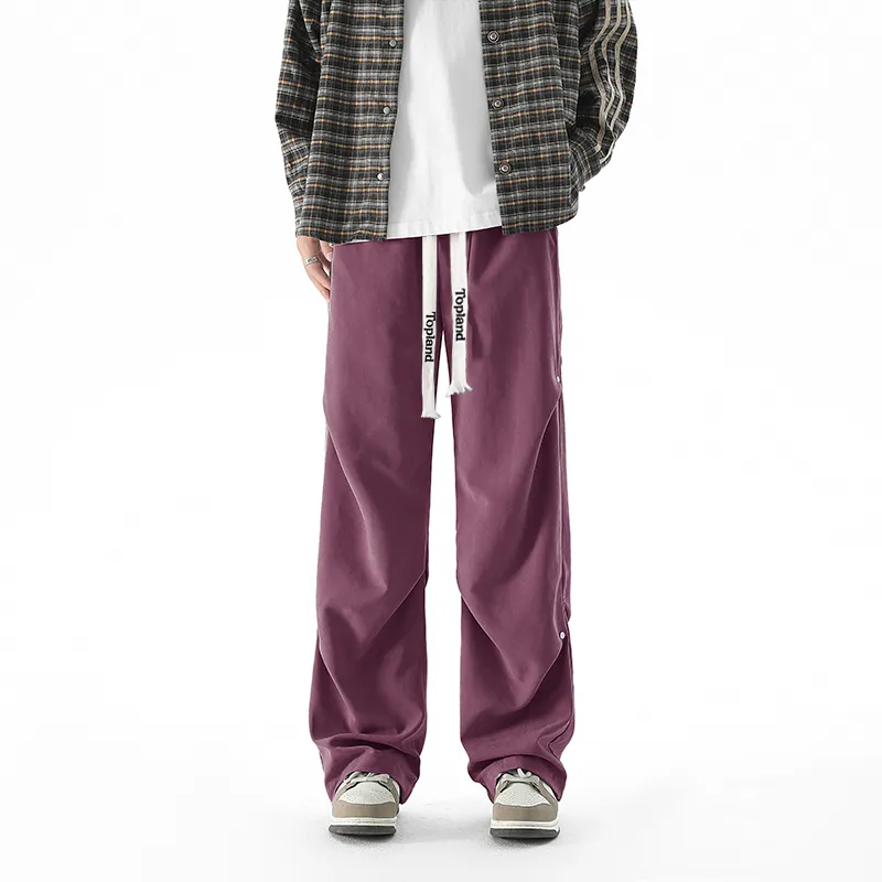 Topland Casual Pants Unisex Tea Brown-11