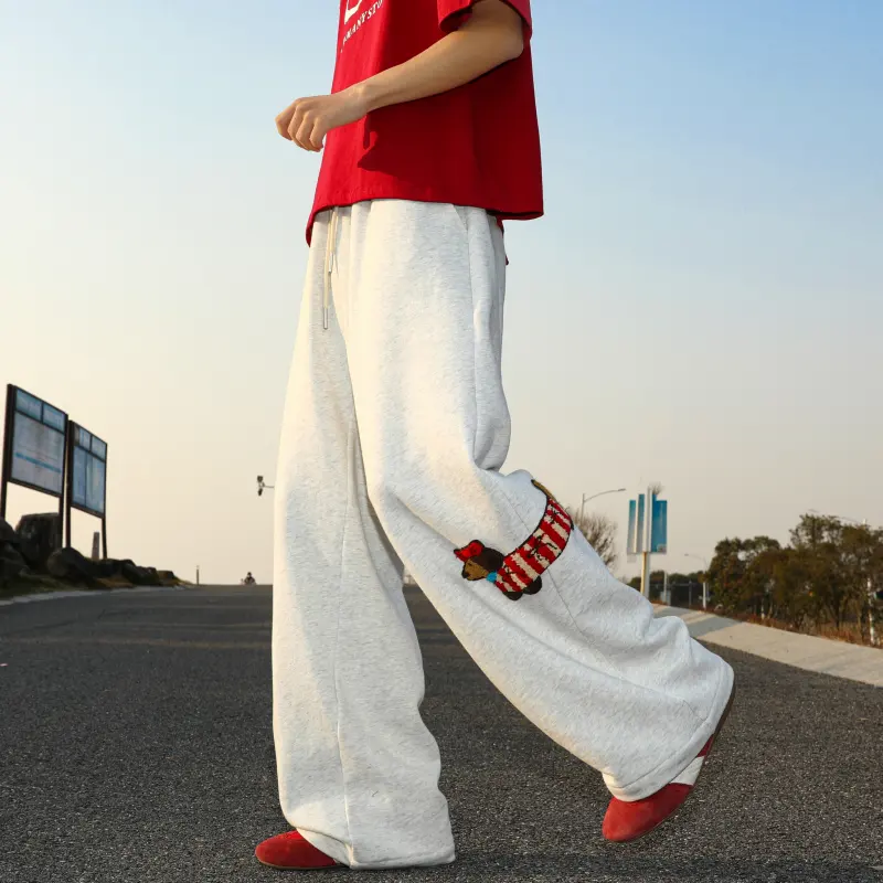 Topland Casual Pants Unisex Pink-7