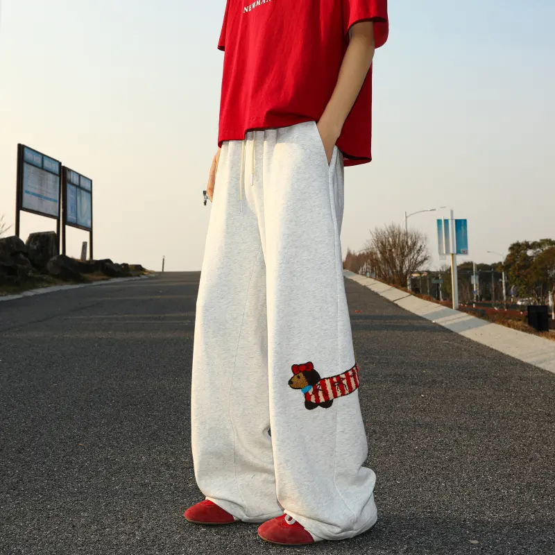 Topland Casual Pants Unisex Pink-6