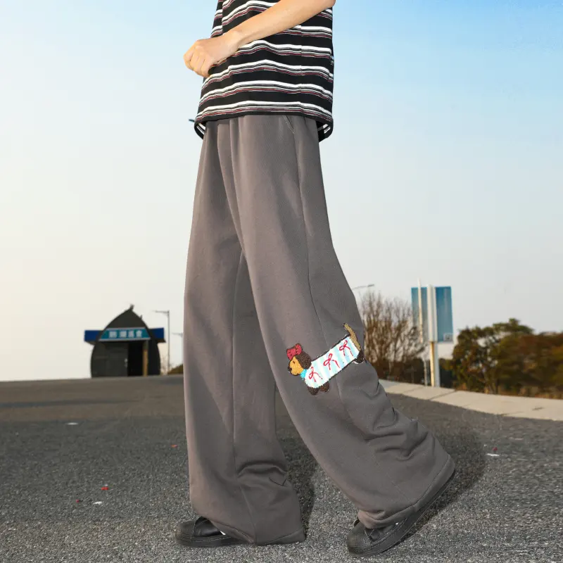 Topland Casual Pants Unisex Pink-17