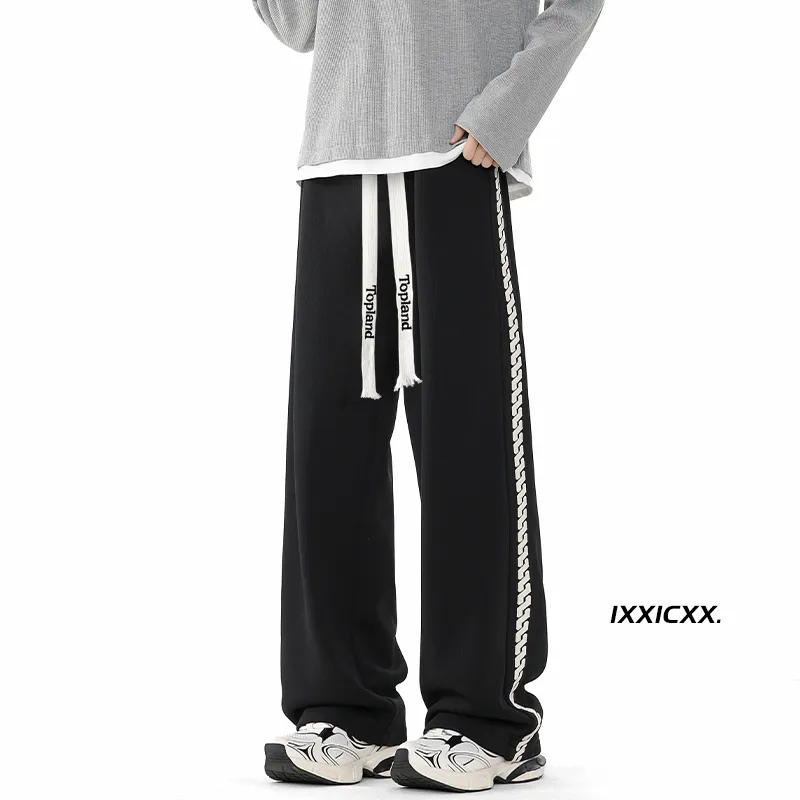 Topland Casual Pants Unisex Black-2