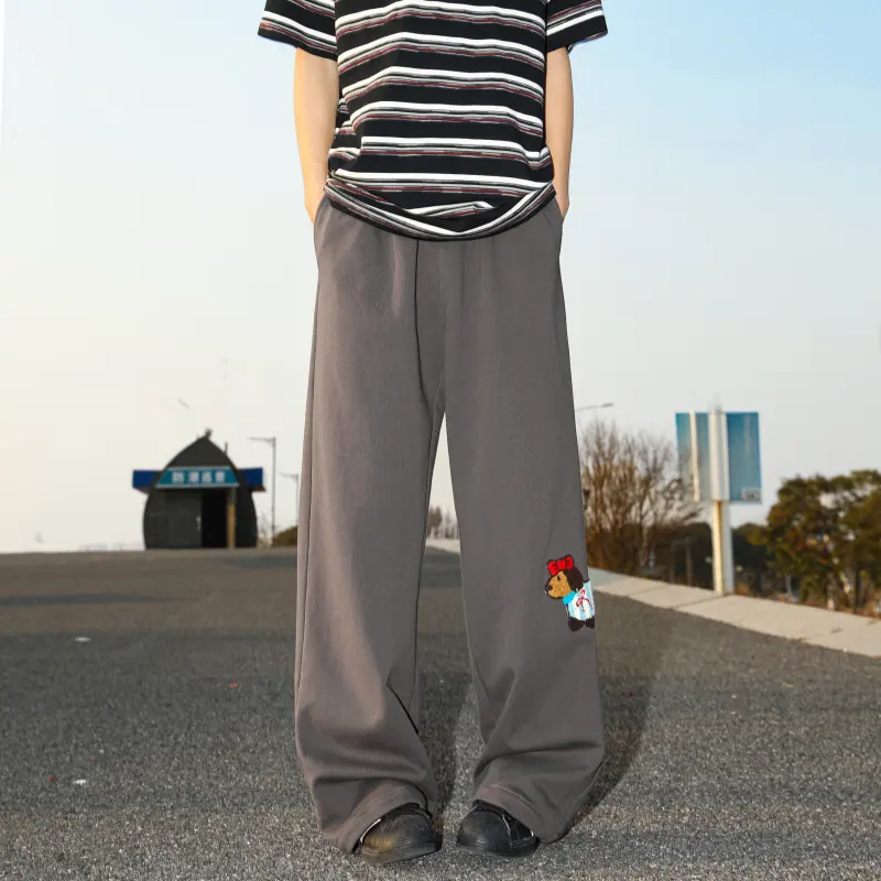 Topland Casual Pants Unisex Pink-16