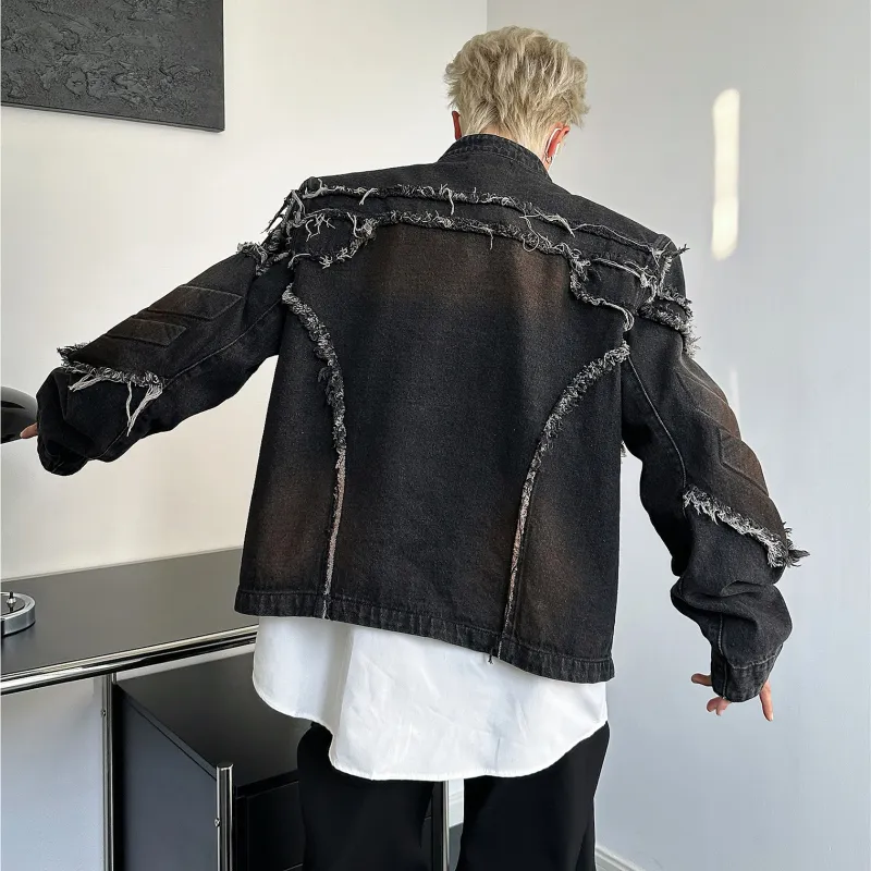 TESTUNG Classic Denim Jacket Unisex-3