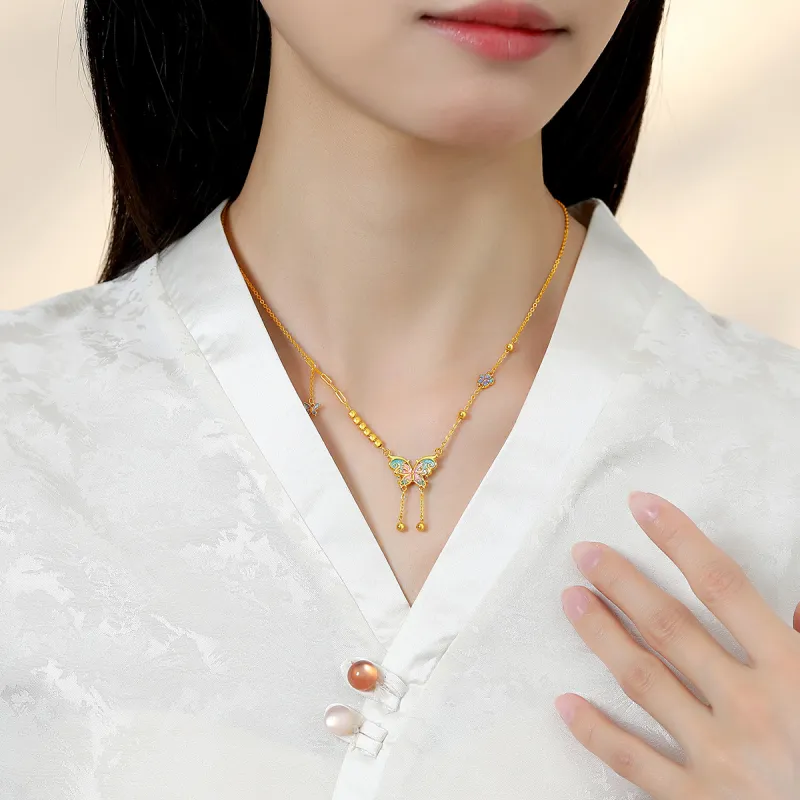 Otoshi S925 Silver Necklaces Women's-4