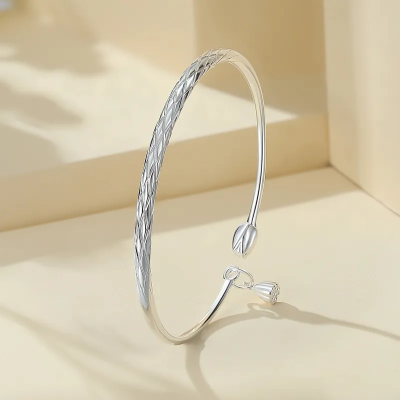 Otoshi S999 Fine Silver Bangles Women's-1