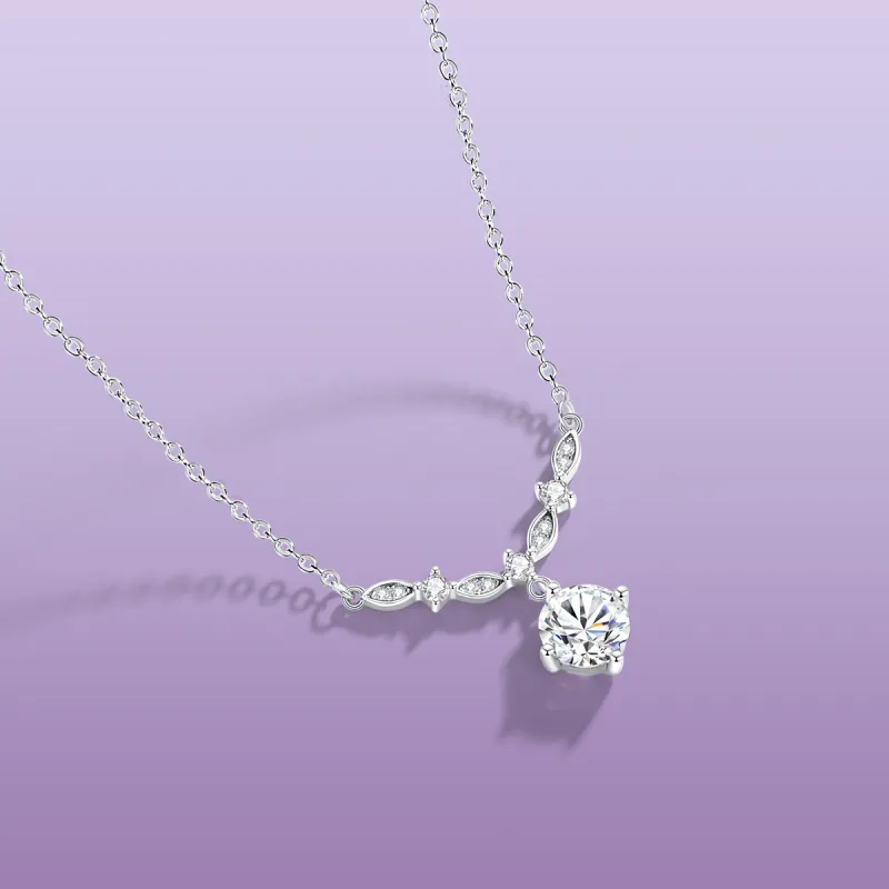 Otoshi 925 Sterling Silver Necklaces Women's Silver-3