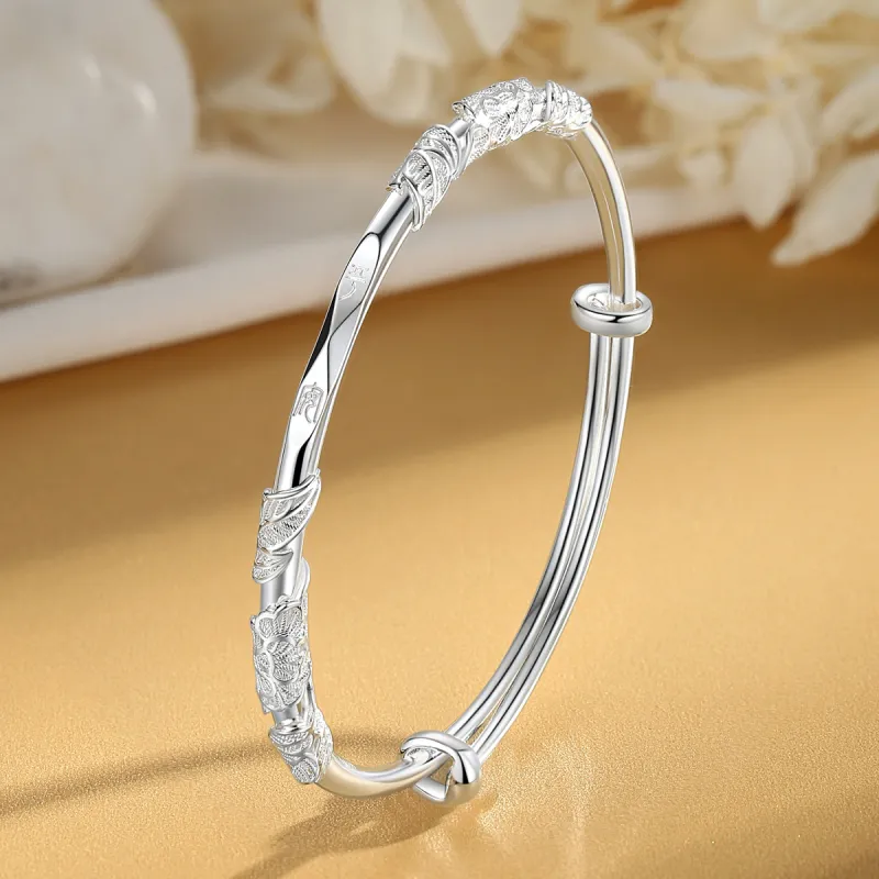 Otoshi S999 Sterling Silver Bracelets Women's-3