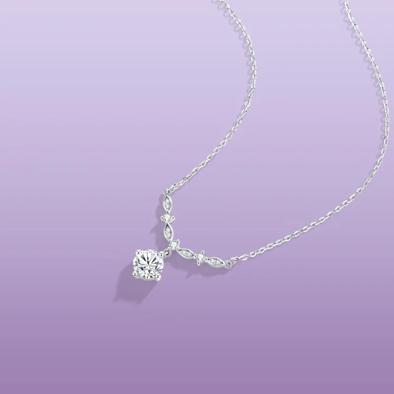 Otoshi 925 Sterling Silver Necklaces Women's Silver-4