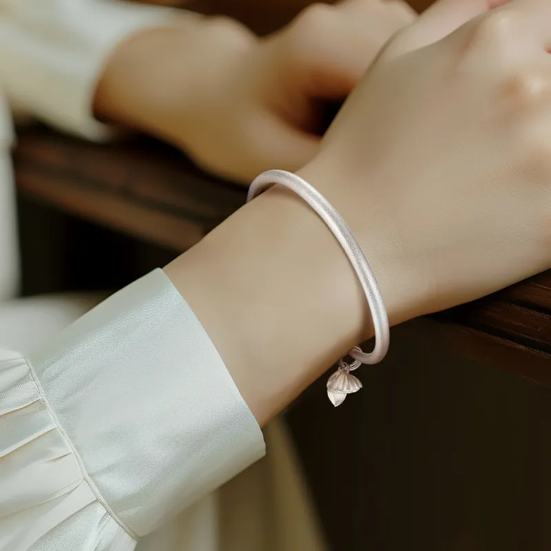 Otoshi S999 Fine Silver Bangles Women's-3