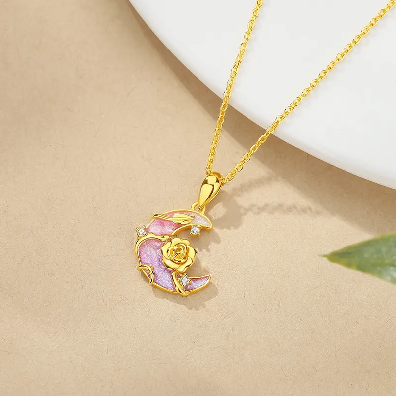 Otoshi S925 Silver Necklaces Women's-3