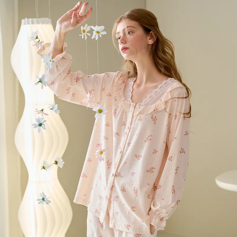 FENTENG Pajama Set Women's Light Shrimp-1