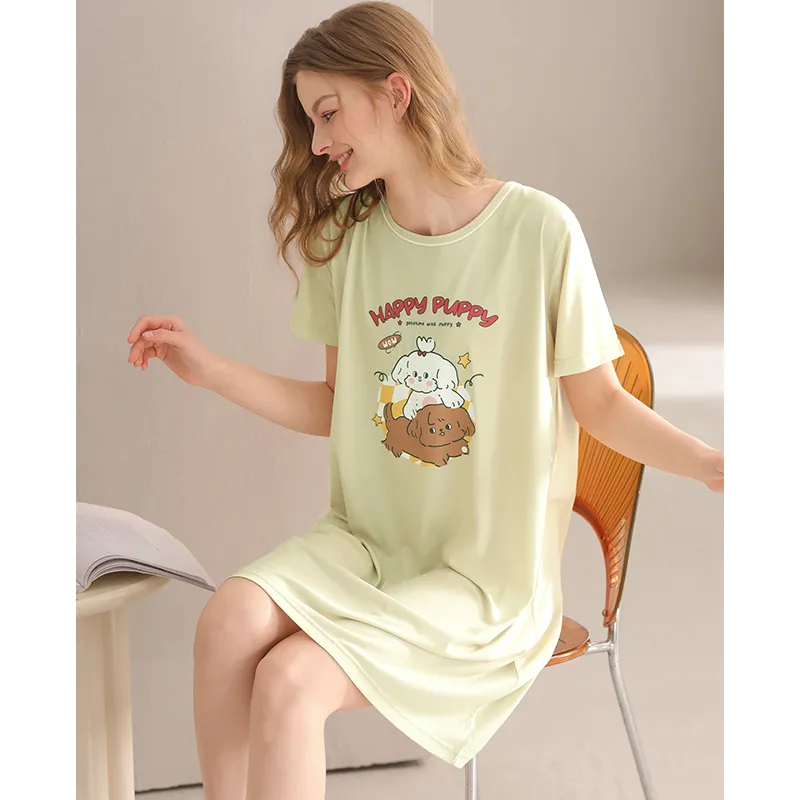 FENTENG Women's Nightgowns-1