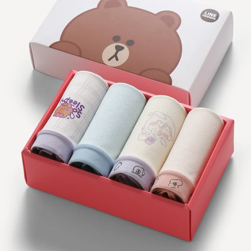 FENTENG Brown Bear Underpants Women's-5