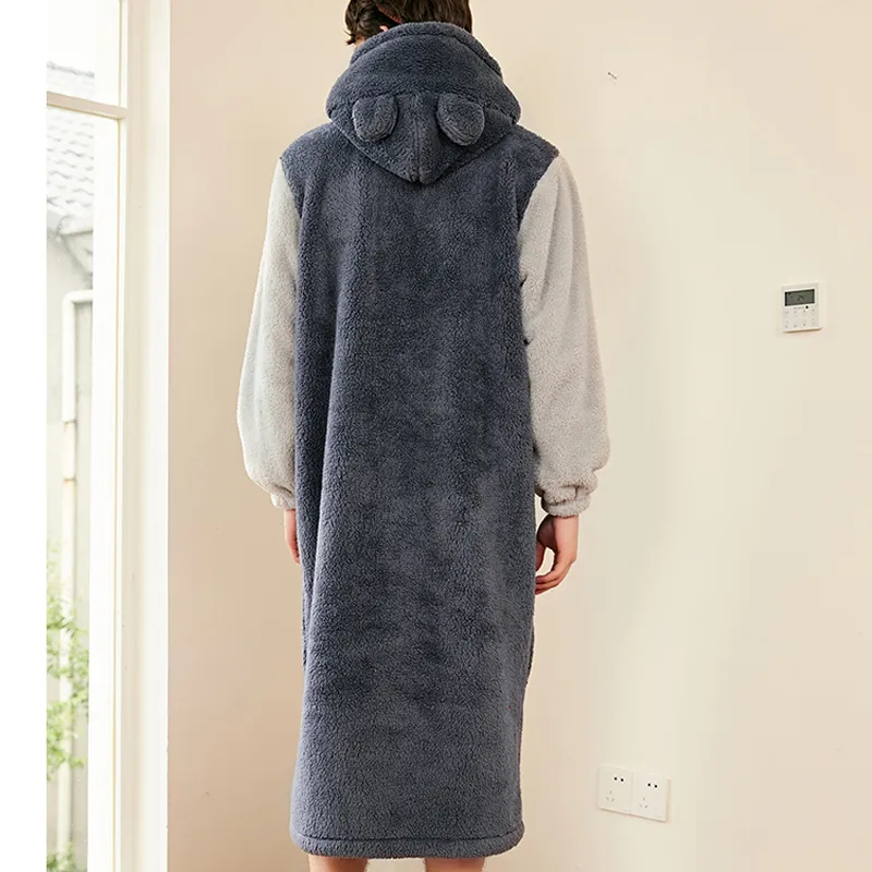 FENTENG Men Bath Robes-4