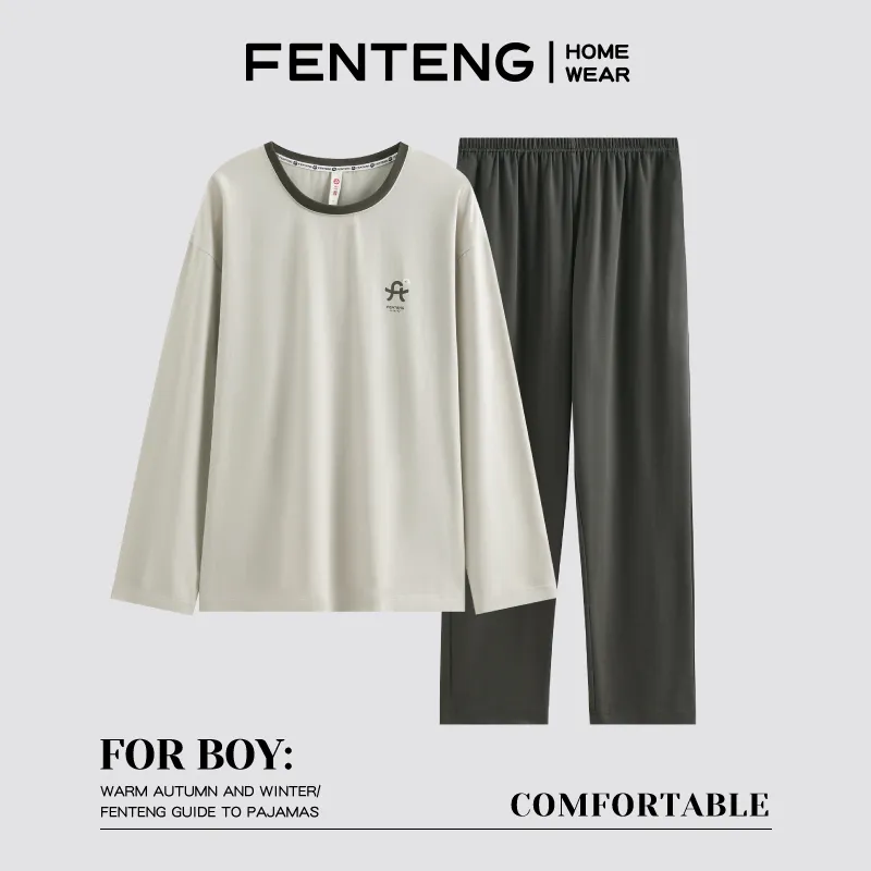 FENTENG Men Pajama Sets-6