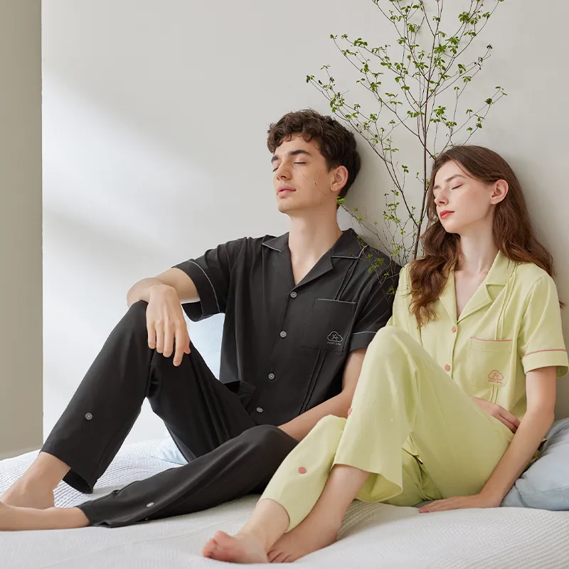 FENTENG Pajama Set Unisex Multicolor-11