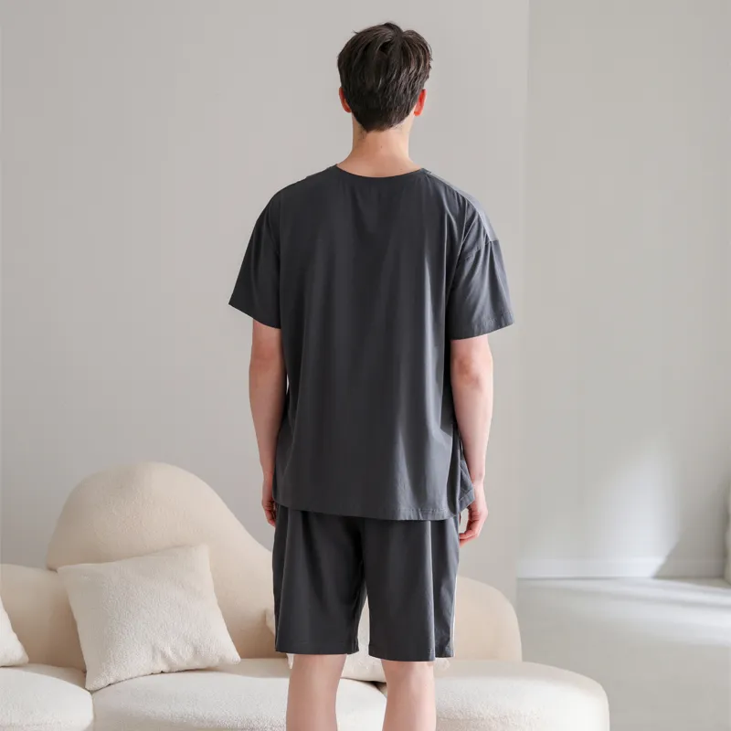 FENTENG Pajama Set Men's Dark Gray-1