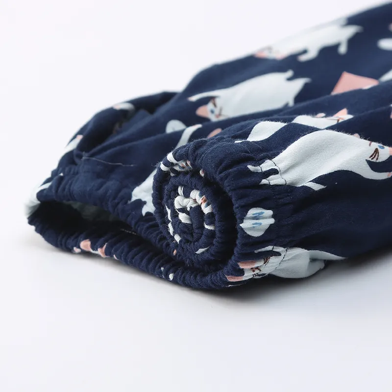 FENTENG Pajama Pants Women's Sapphire Blue-5