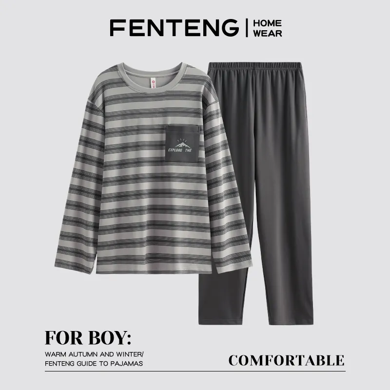 FENTENG Men Pajama Sets-6
