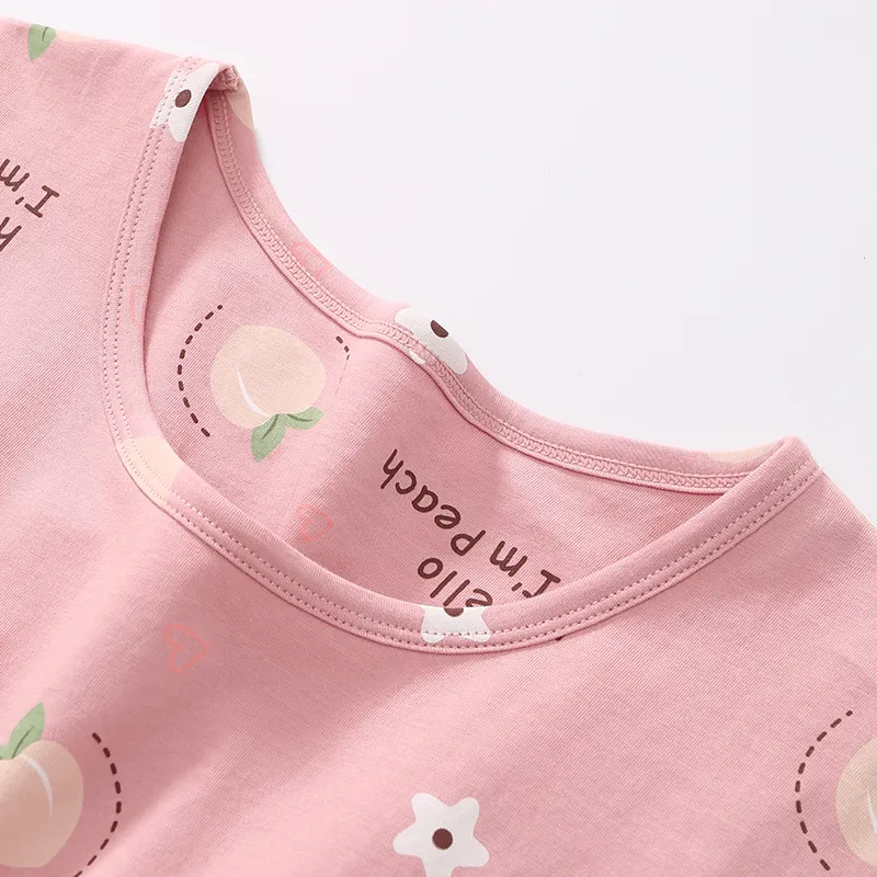 FENTENG Pajama Set Women's Gift Box Set Pastel Pink-1