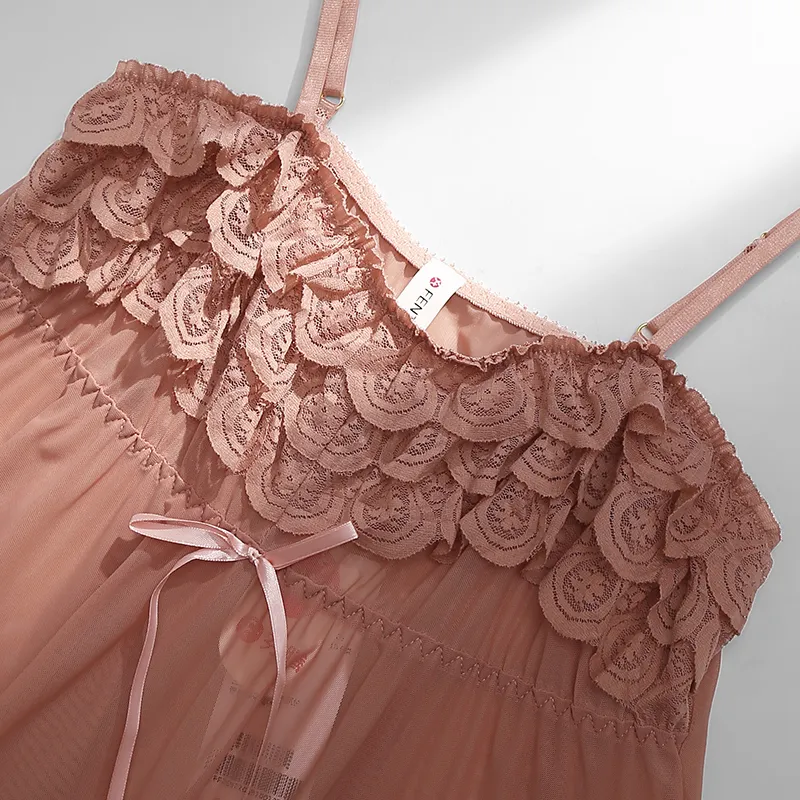 FENTENG Women's Nightgowns-4