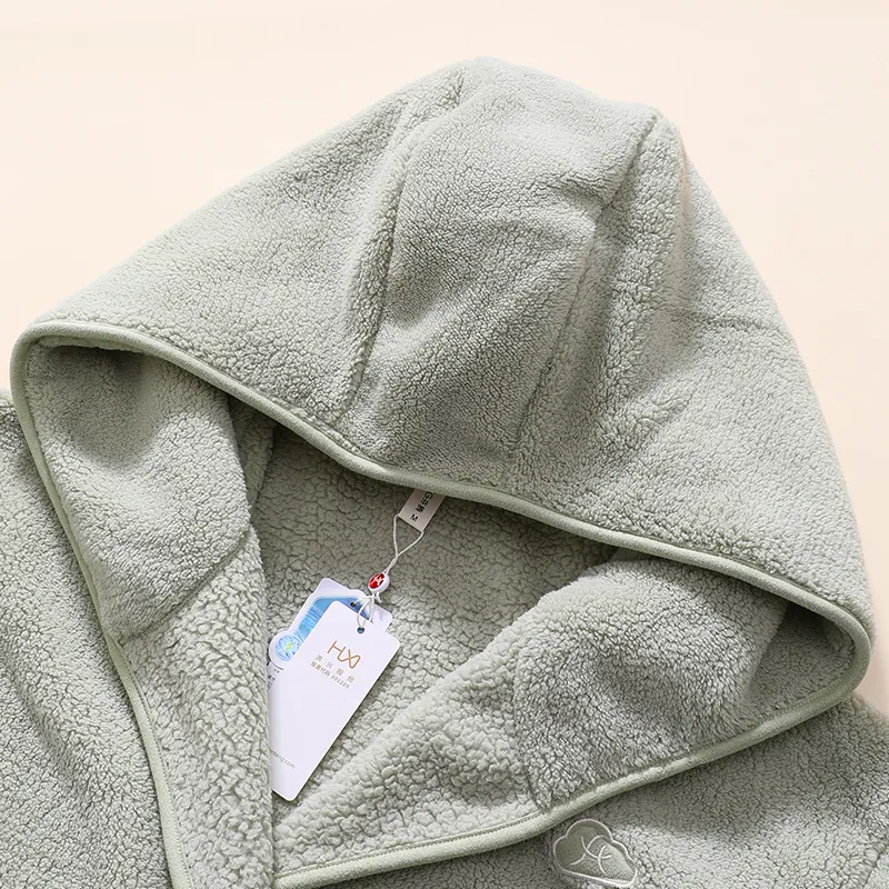 FENTENG Unisex Bath Robes-4