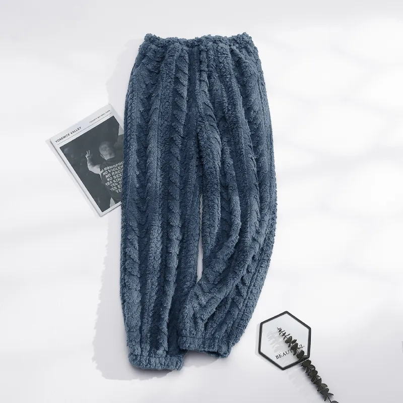 FENTENG Pajama Pants Men's Gentleman Blue-1