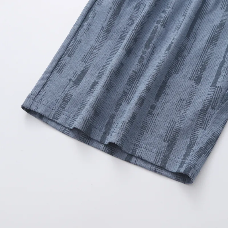 FENTENG Pajama Pants Men's Gentleman Blue-4