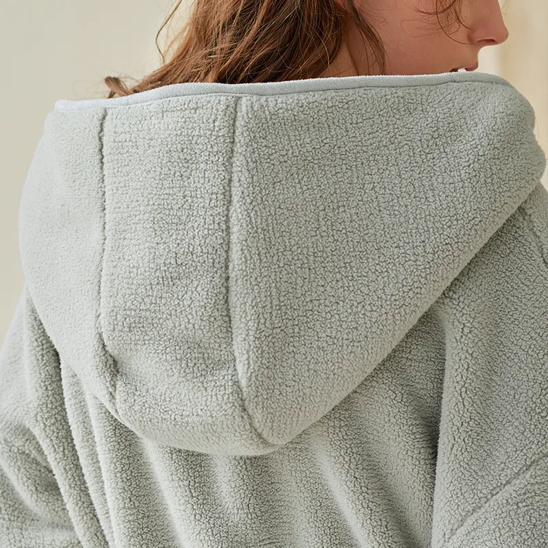 FENTENG Unisex Bath Robes-2