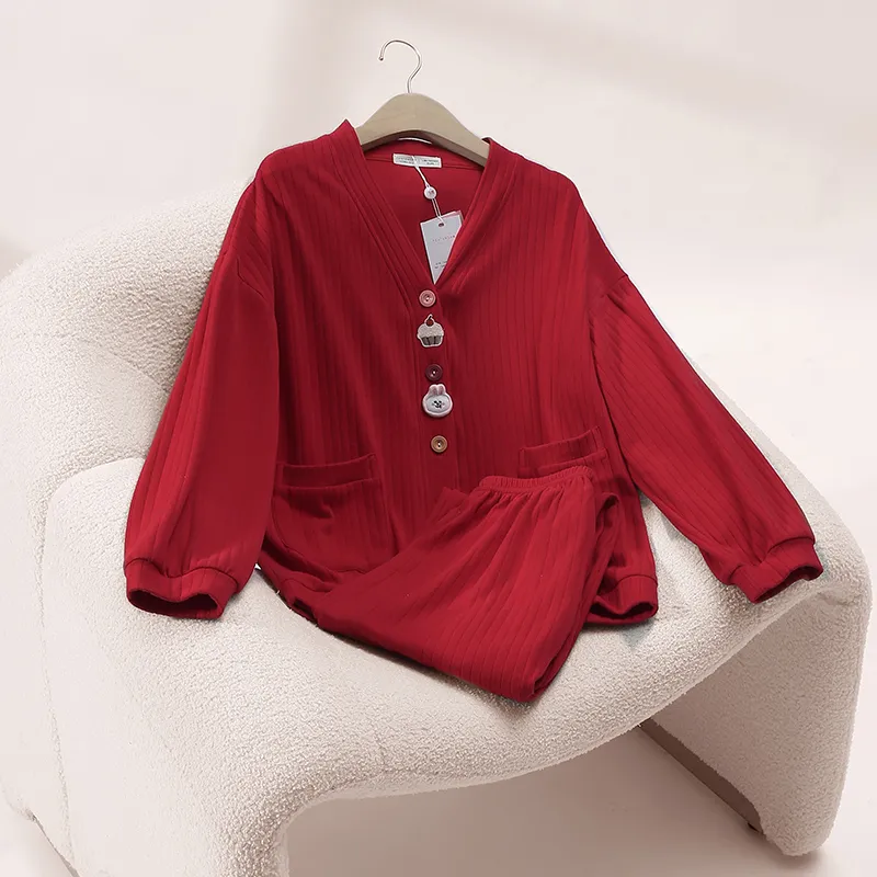 FENTENG Women's Pajama Sets-6
