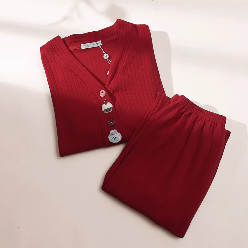 FENTENG Women's Pajama Sets-5