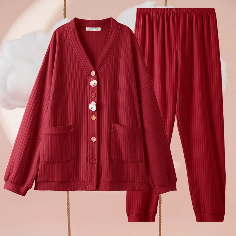 FENTENG Women's Pajama Sets-3