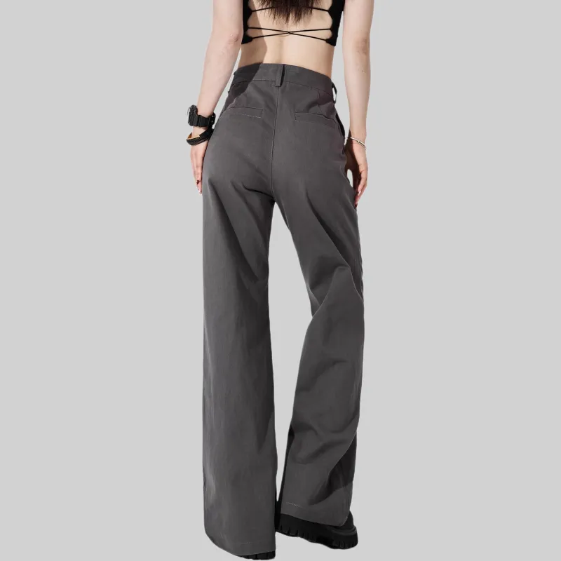 ALL IN Suit Trouser Unisex Dark Gray-4