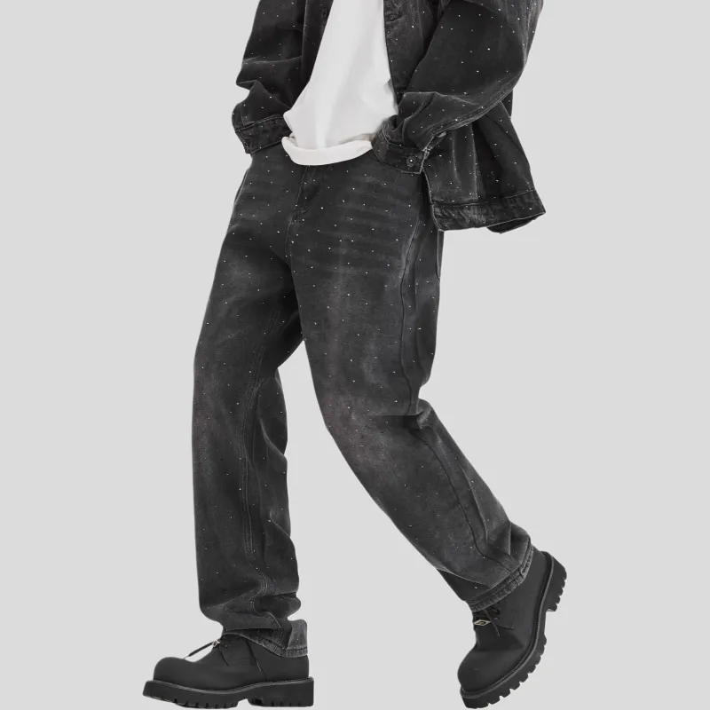 ALL IN Jeans Unisex Dark Black-1