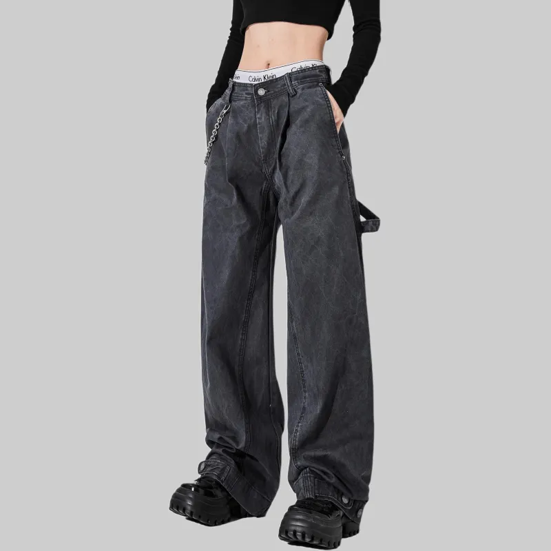 ALL IN Jeans Unisex Dark Gray-2