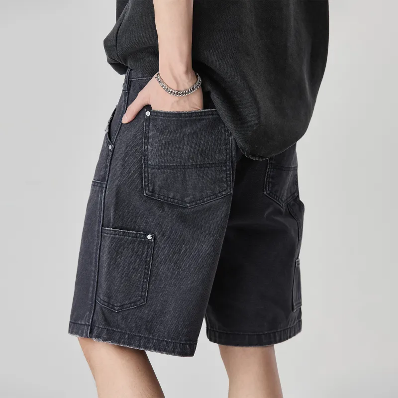 ALL IN Denim Shorts Men-1