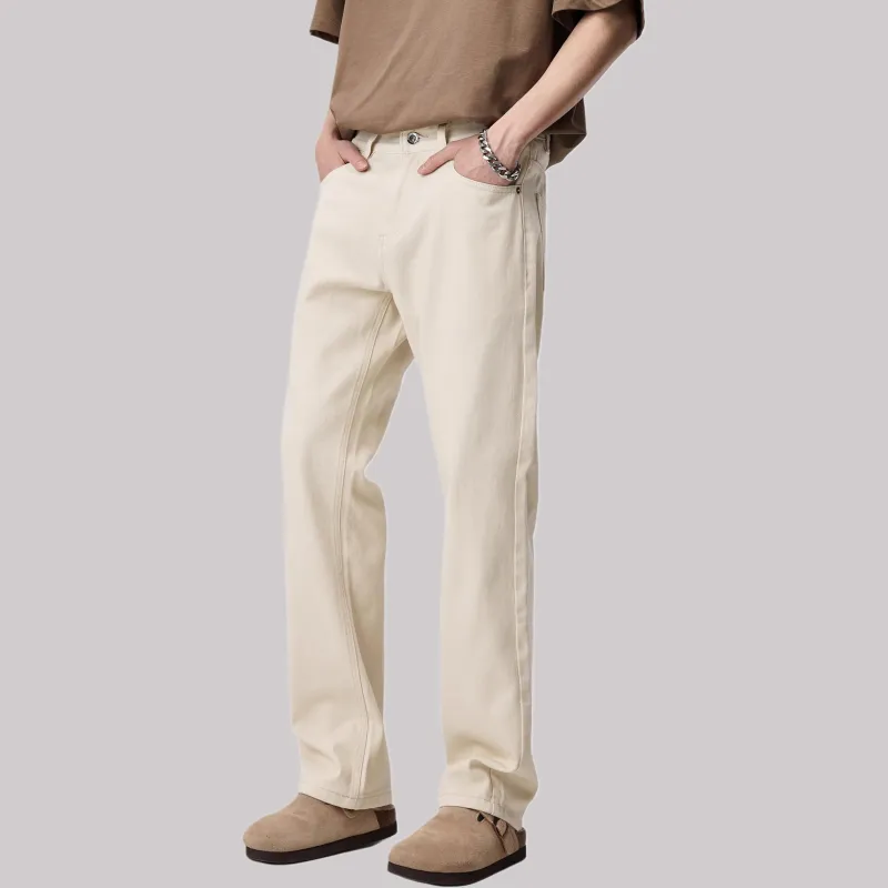 ALL IN Jeans Men's Elegant Apricot-3