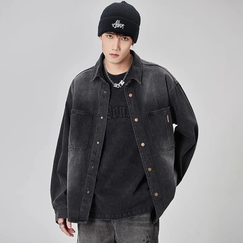 ALL IN Shirt Unisex Obsidian Black-3