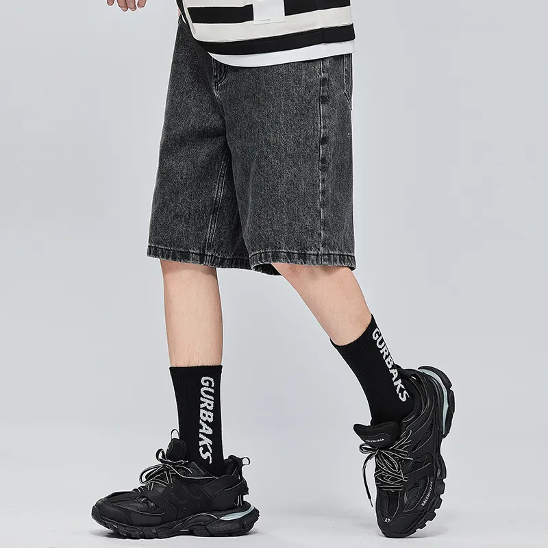 ALL IN Denim Shorts Unisex-3