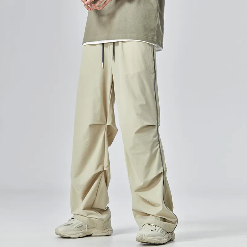 ALL IN Casual Pants Men's Elegant Apricot-2