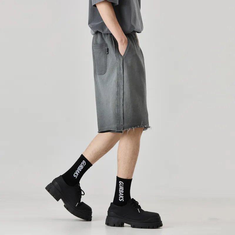ALL IN Casual Shorts Men Sesame Gray-4