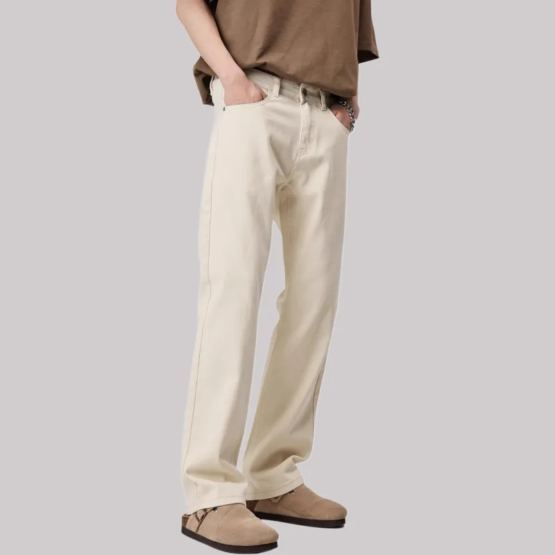 ALL IN Jeans Men's Elegant Apricot-2