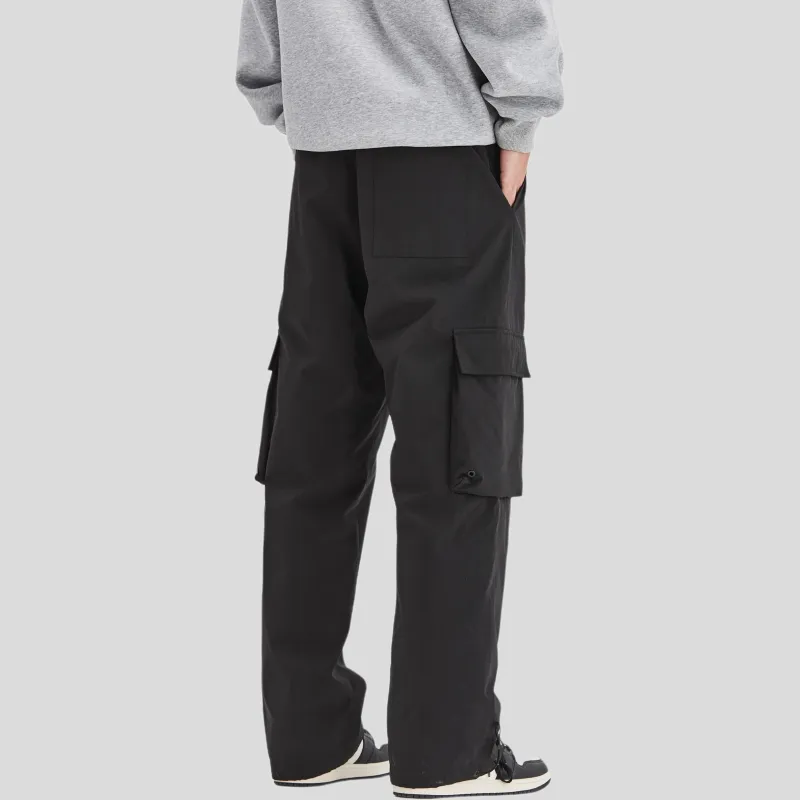 ALL IN Casual Pants Men's Jet Black-4