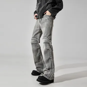 ALL IN Jeans Men Washed Gray