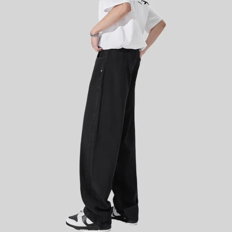 ALL IN Casual Pants Men's Dazzle Black-3