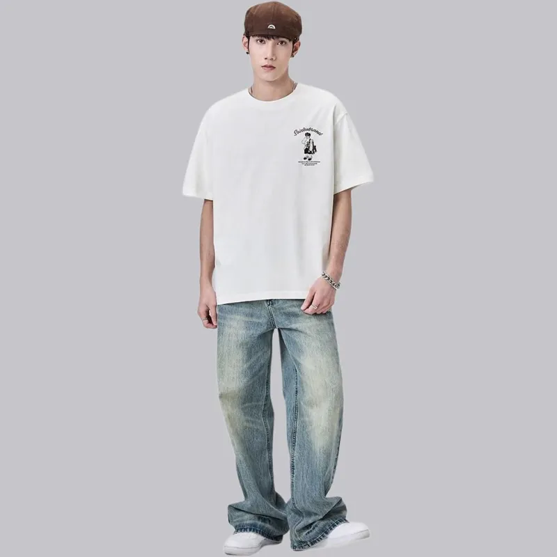 ALL IN T Shirt Men's Ivory White-4