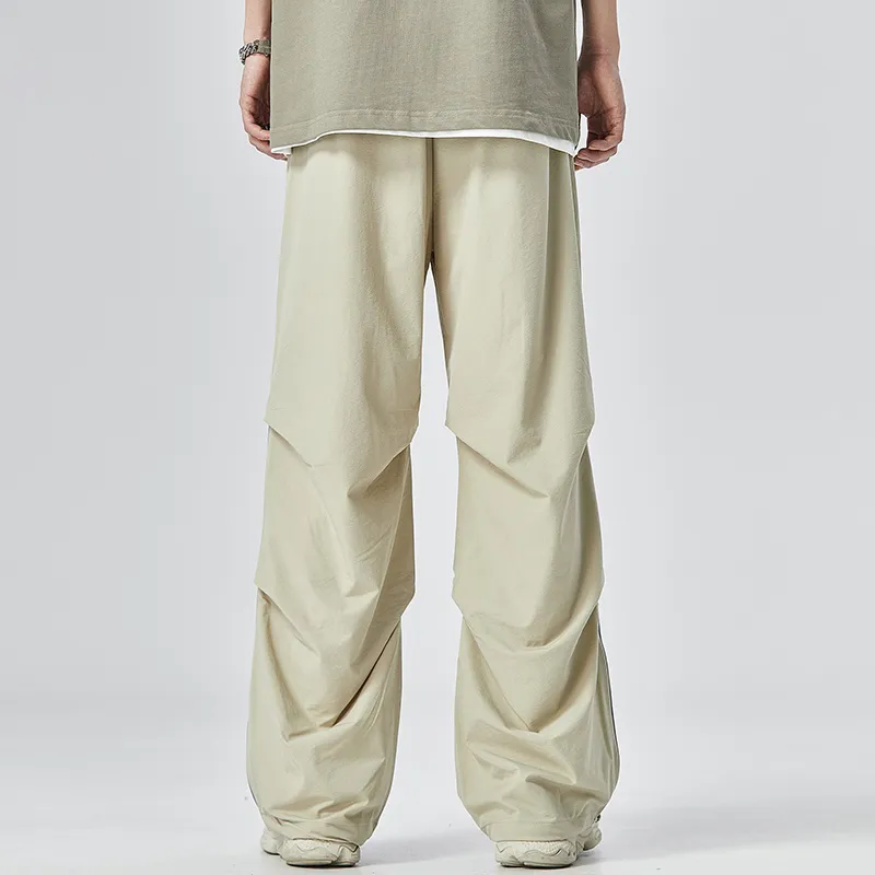 ALL IN Casual Pants Men's Elegant Apricot-5