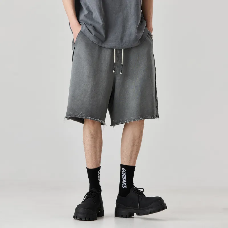 ALL IN Casual Shorts Men Sesame Gray-2